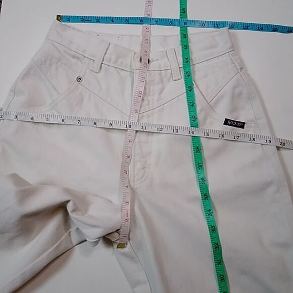 VTG Rare Rocky Mountain N Clothin Go on Rockies Women's Jeans Size 28/7 - Picture 8 of 16